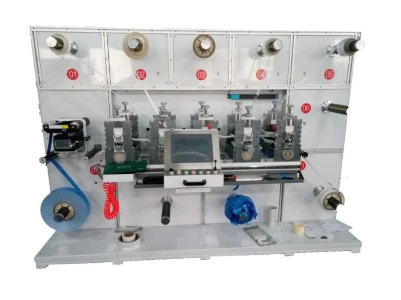 Adhesive Tape PVC Film Rotary Die Cutting Machine China Manufacturer