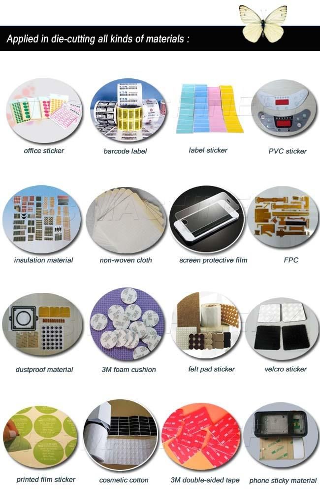 Roll to Sheet Die Cutter Punching for Electric Conductive Tape