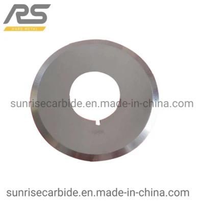 Paper Cutter Carbide Round Cutter for Cutting Tools Paper Cutting Machine Made in China
