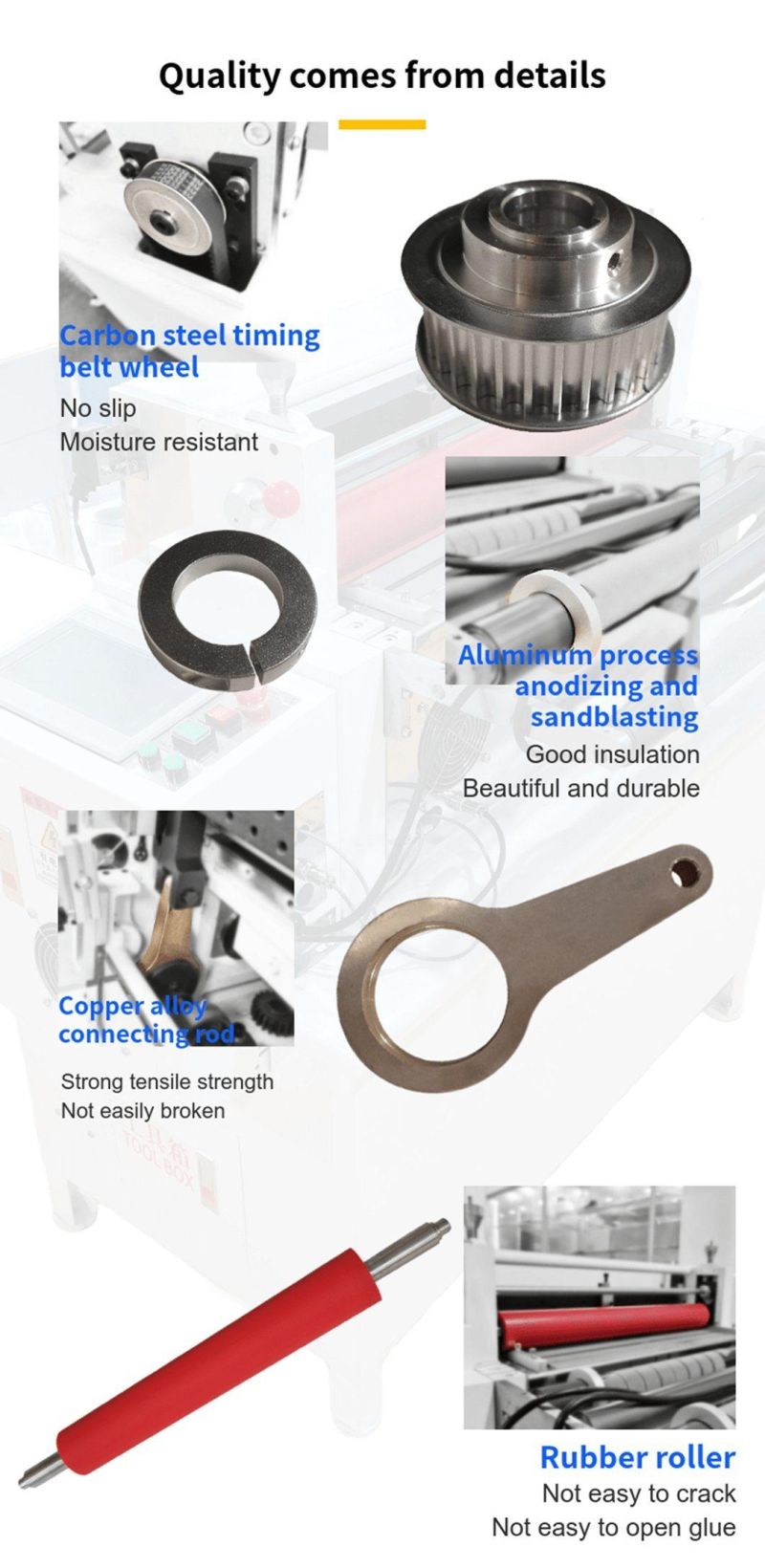 Electric Industrial Auto Sheet Cutting Machinery Metal Foil Cutter Machine