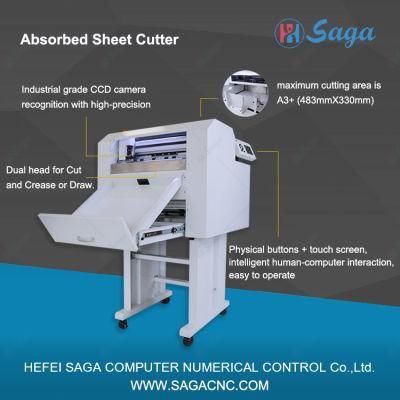 High Precision Die Cutting/Adsorbed Cutter Plotter/Adsorbed Sheet Cutter/Contour Cutting Machine