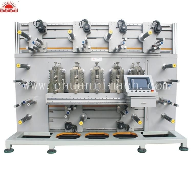 Automatic Label Tape Film Seven Stations Rotary Die Cutting Machine