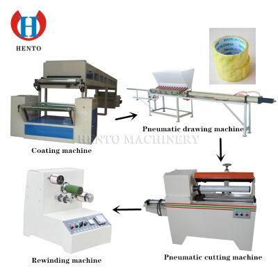 High Productivity Electrical Tape Making Machine / PVC Tape Making Plant / Sellotape Production Line