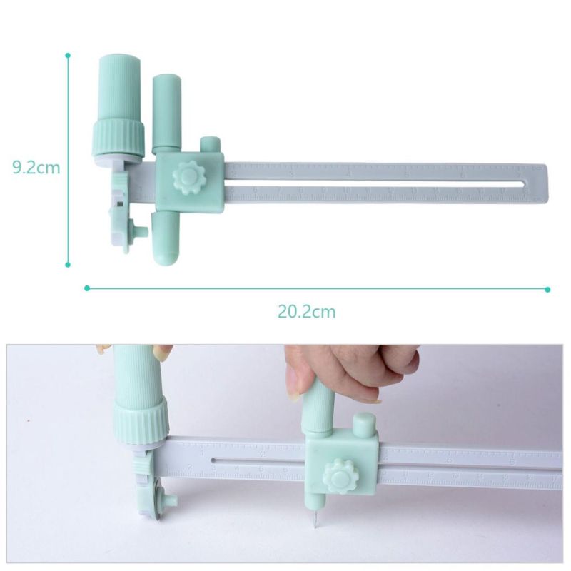 Tailoring Circle Cutter for Paper and Fabric Round Cutting Knife