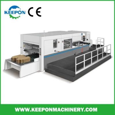 Automatic Die Cutting Machine with Stripping for Corrugated Cardboard (MHK-1650FC)