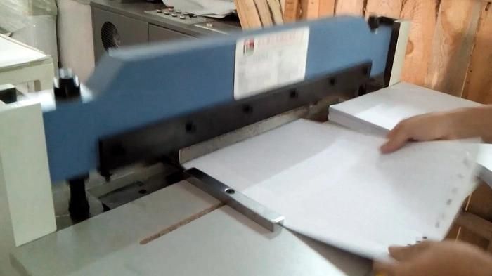 Paper Punching Machine Ck600A Hole Puncher