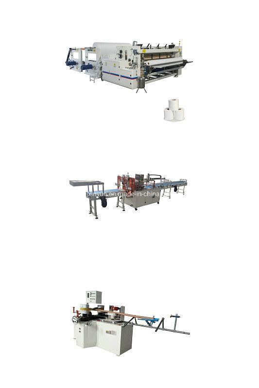 Automatic Bathroom Paper Roll Band Saw Cutting Machine