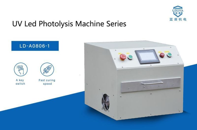 Wooden Box Package Photolysis Machine UV Curing Equipment