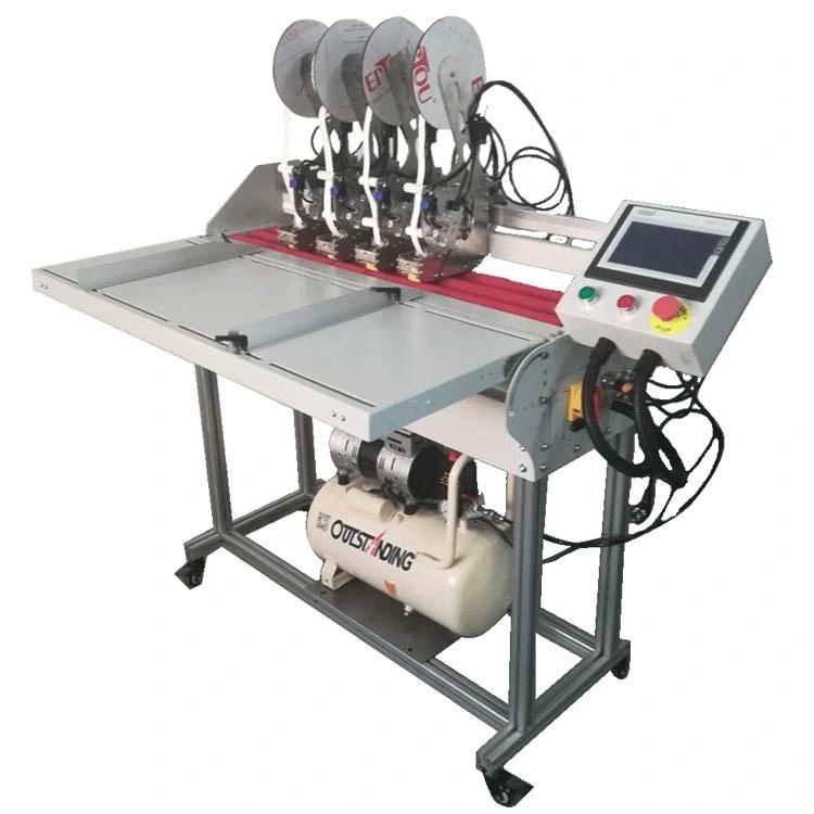 Tmb 500 Cardboard Taping Applicator Machine / Semi-Auto Tape Applicator/Tape Dispenser for Paper