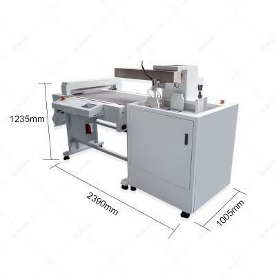 Pneumatic Auto Feeding System/Unattended, out of Paper Alarm/Digiatal Camera Intelligent Flatbed Die Cutter