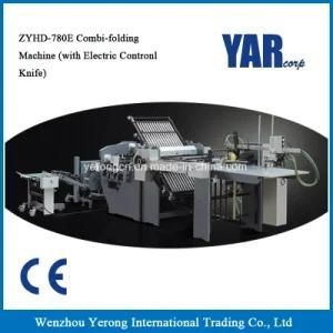 High Quality Zyhd780e Combi-Folding Machine with Electric Control Knife