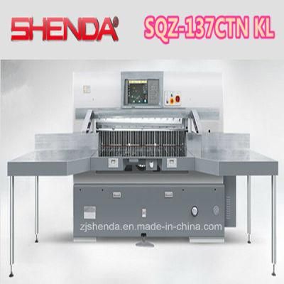 CE Full Automatic High Speed 1370mm Paper Sheeter (SQZ-137CTN KL)