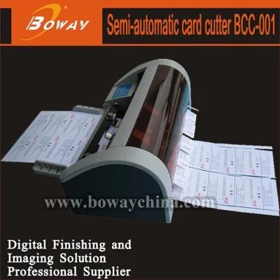 Boway 90X50 90X54 89X51 85X55 85X54smm Semi-Automatic Business Card Cutter