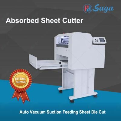 Automatic High-Performance Hands-Free Fast Economical Digital CCD Durable Sheet Cutter Cut and Crease for Stickers &amp; Cardboards