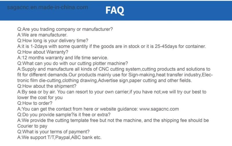 Automatic Sign Contour Graphic Machine Sticker Vinyl Die Cutting Plotter (SG-CPB720I)