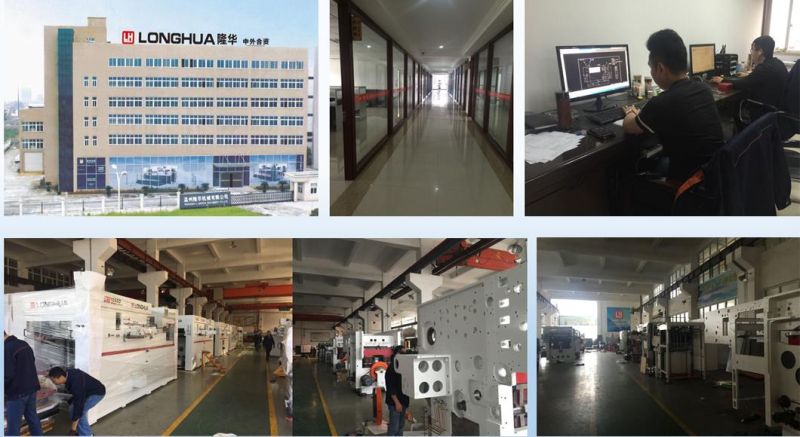 Plastic/Paper Usage Automatic Dual Purpose Die Cutting Creasing Punching Machine with Waste Stripping