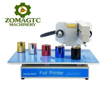 Zm-8025 Digital/Automatic PVC Card Emboss Hot Foil Ribbon Printer