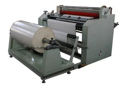 Plastic Film PP PE Non Woven Fabric Paper Roll to Sheet Cutting Machine with Slitting Function