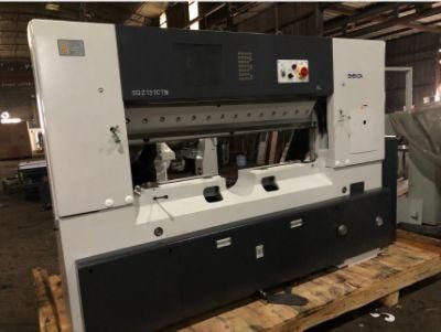 Hydraulic Programmable Paper Cutting Machine (SQZ-137CT KL)