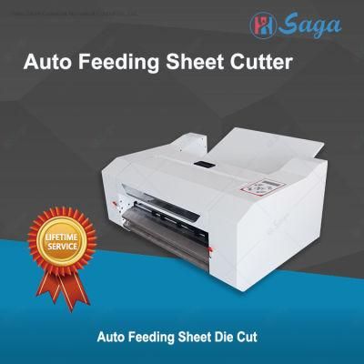 Automatic Feeding Scanning Marks Die Cutter Plotter for Kiss Cutting Labels Stickers