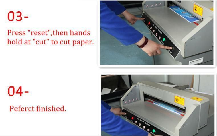 Microcomputer Precise Electric Paper Cutter for Front Brand 450mm G450vs+ Guillotine CE