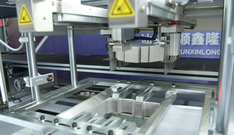Automatic Waste Paper Stripping/Blanking Machine After Die-Cutting Box with Manipulator and Automatic Paper Collecting