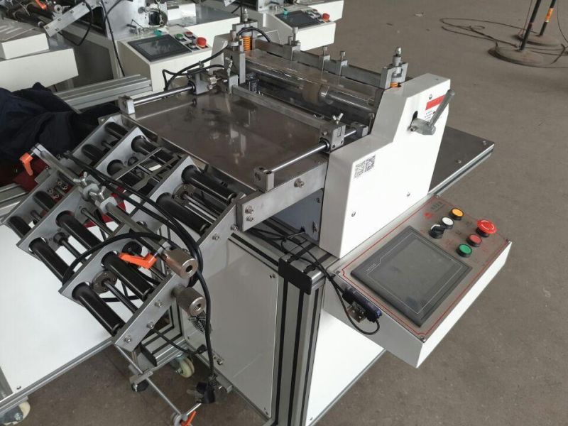 Auto Adhesive Paper Sheet Cutting Sheeting Machine Sheeter Trimmer