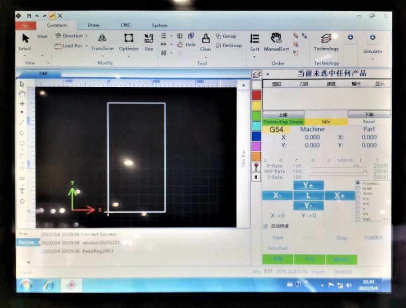 CAD Drawings Readable Automatic Crease Matrix Cutting Machine