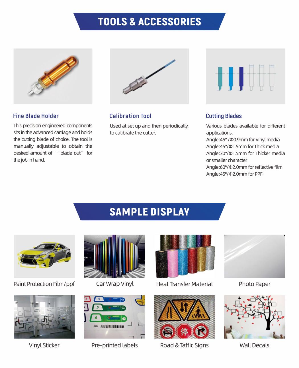 Heat Transfer Vinyl Cutting Plotter with Grating Ruler/Graph Plotter/Film Cutting Machine