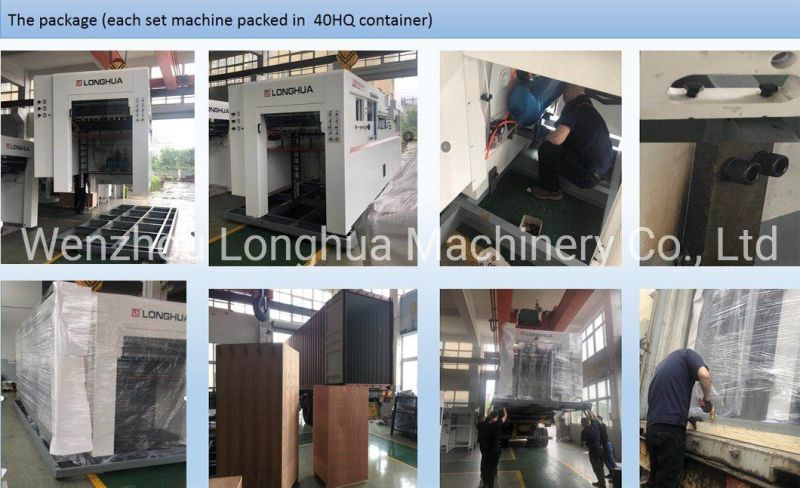 Plastic/Paper Usage Automatic Dual Purpose Die Cutting Creasing Punching Machine with Waste Stripping