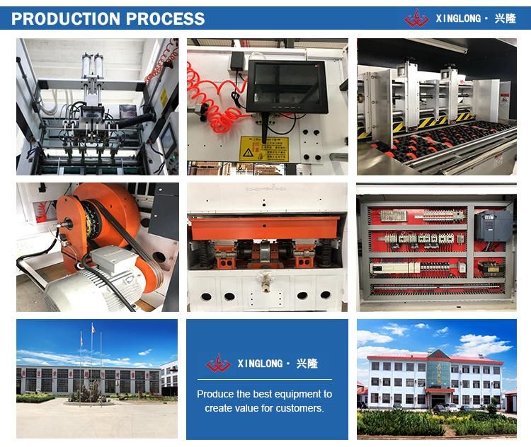China Semi Automatic Die Cutting and Creasing Machine for Corrugated Carton Box Making