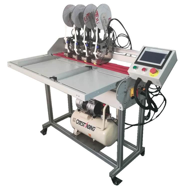 Double Side Adhesive PVC Tape Applicator Machine for Kraft Paper/Tape Dispenser for PVC Board
