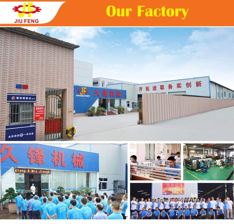 Three Colors Chain Feed Type Semi-Automatic Rotary Slotting and Corner Cutting Machine
