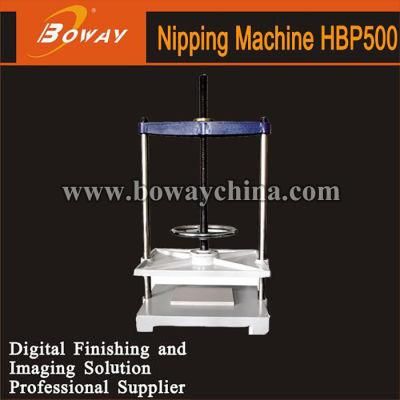 Boway Printing House Manual Book Press Flatting Smashing Nipping Pressing Machine Hbp500