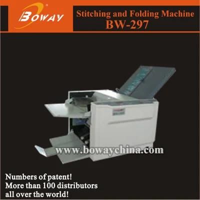 Desktop Small Office A4 Paper Fold Folding Folder Machine (BW-297)